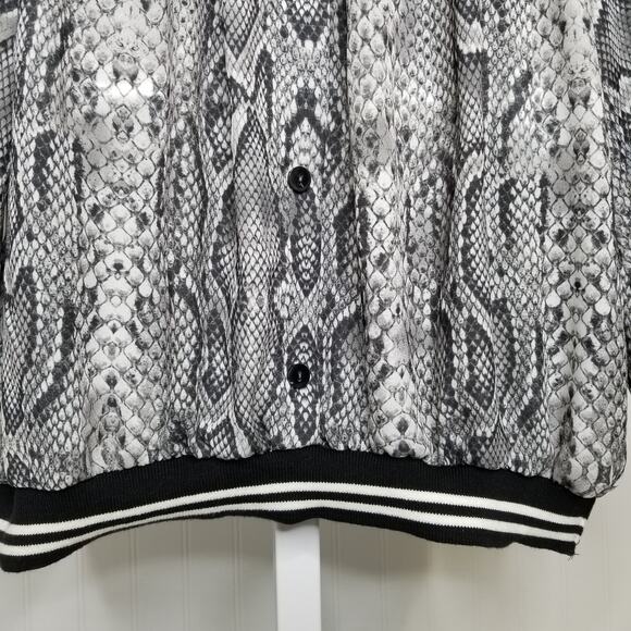 Vintage Havana Snakeskin Off Shoulder Top Small - Picture 4 of 10